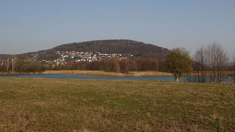 Weimar (Lahn) Niederweimar von fern