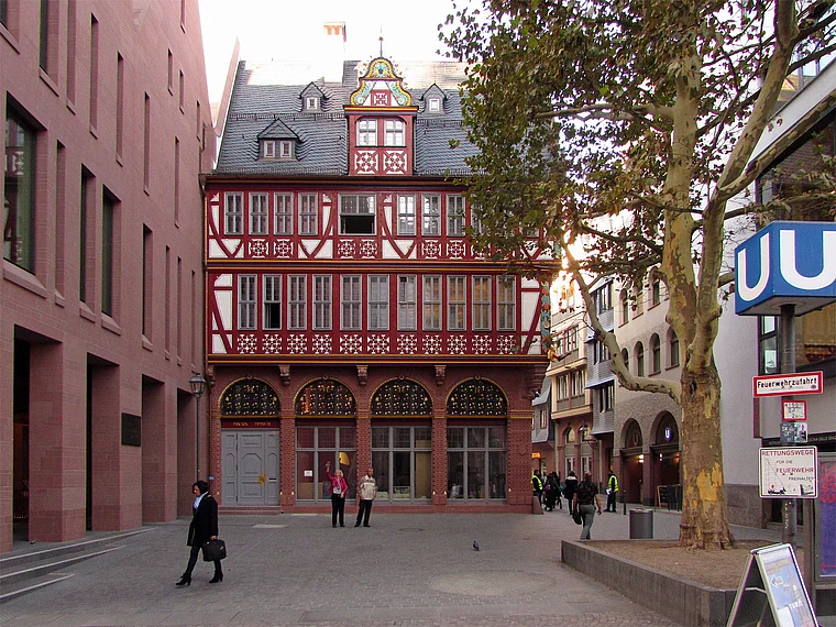 Frankfurt Haus zur goldenen Waage
