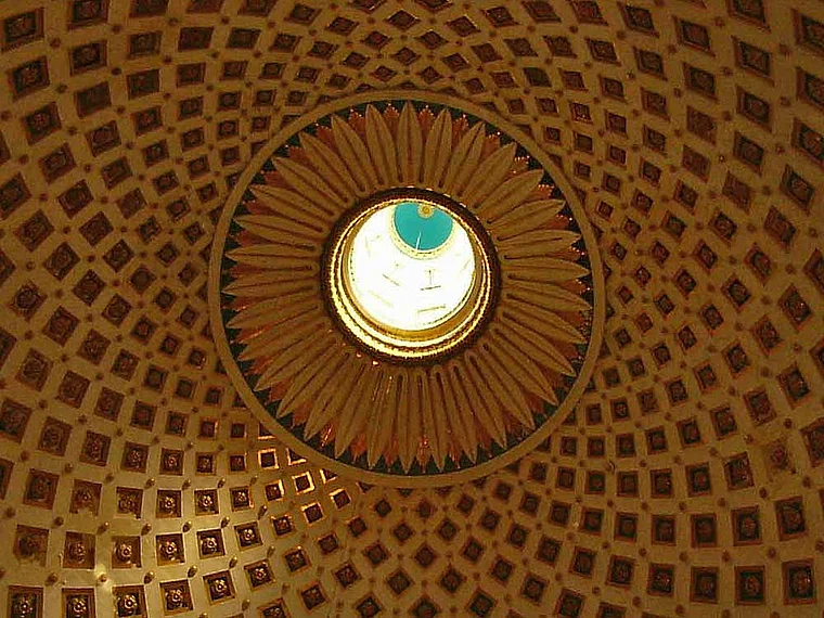 Malta Mosta Kirche Kuppel innen