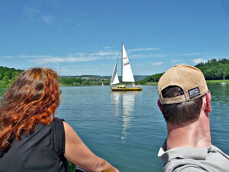 Schotten Niddastausee Segeln