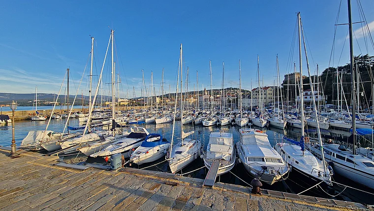 Triest Muggia Yachthafen