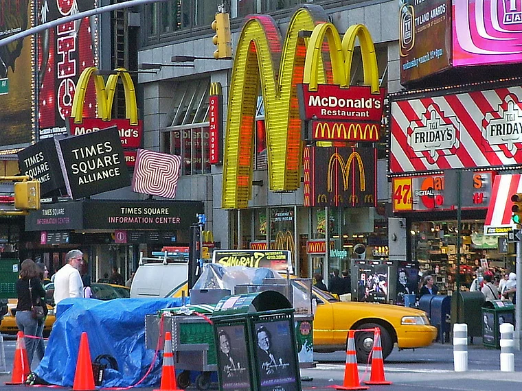 New York Times Square Tageslicht