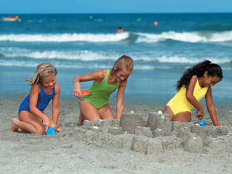  South Carolina Myrtle Beach Strand mit Kindern