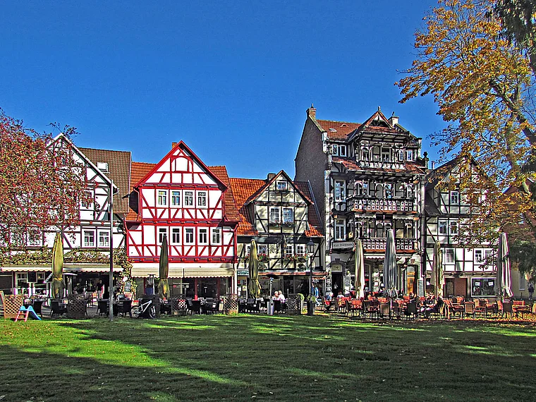 Bad Sooden-Allendorf Kurpark Fachwerk
