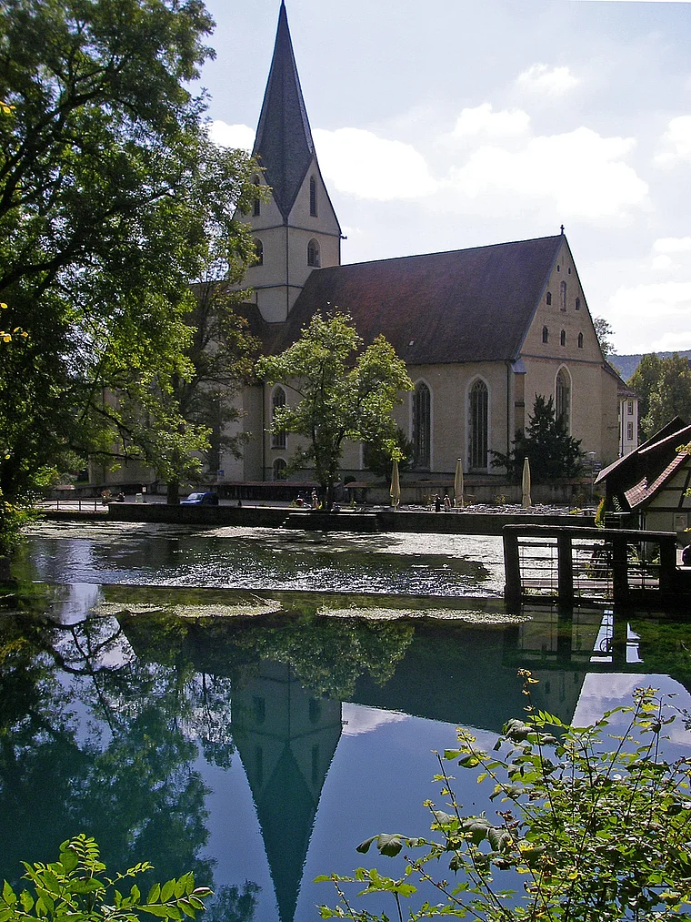 Blaubeuren Blautopf Klosterkirche