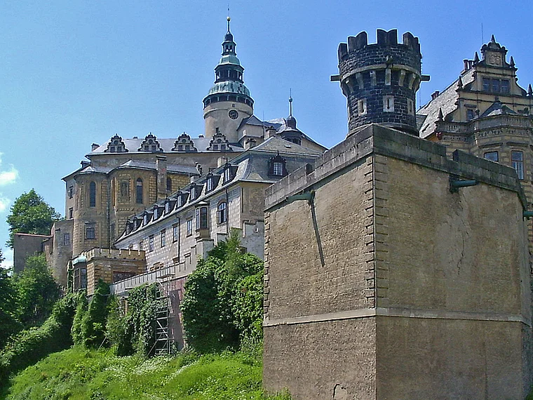 Friedland Frydlant Schloss nah