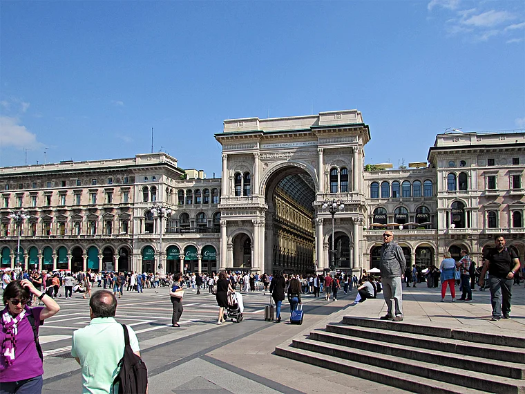 Mailand Galleria Eingang