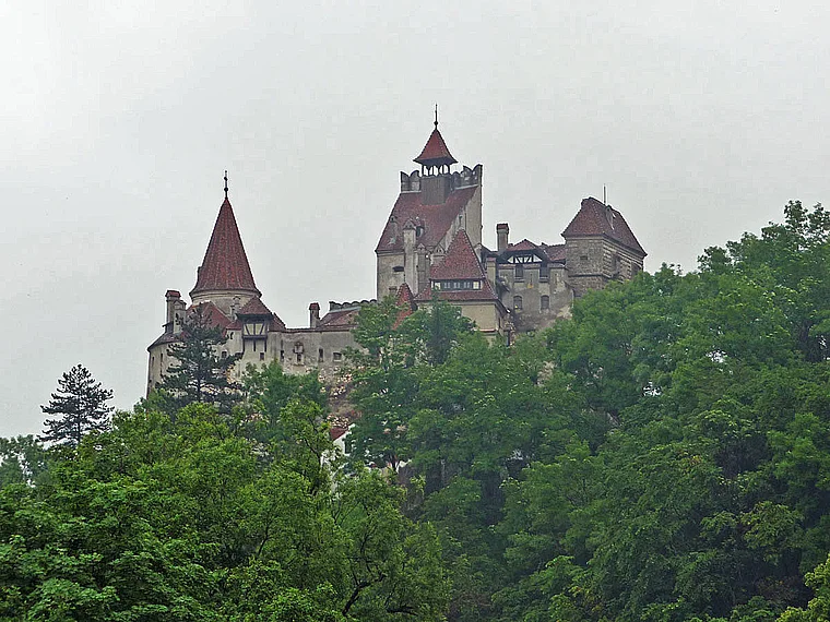 Rumänien Dracula Schloss außen