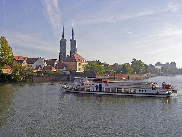 Breslau Nereida vor Dominsel