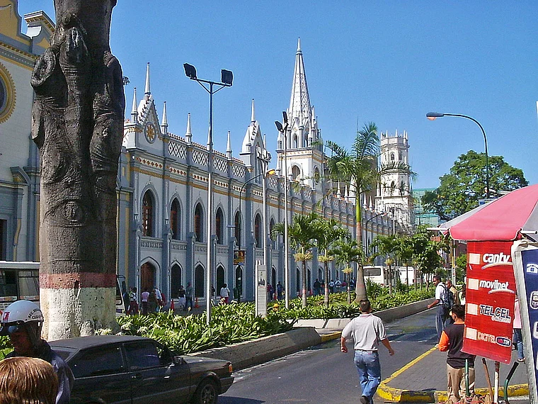 Venezuela Caracas Palacio de las Academias außen