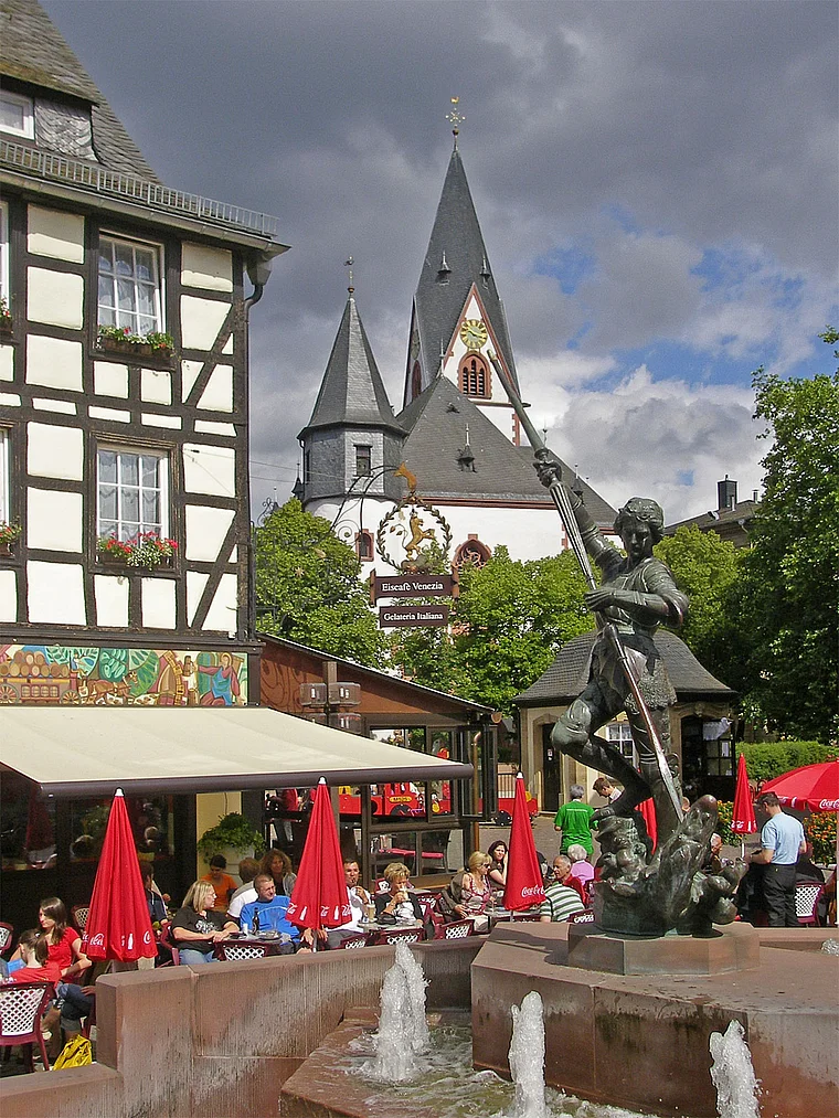 Hunsrück Kirn Marktbrunnen