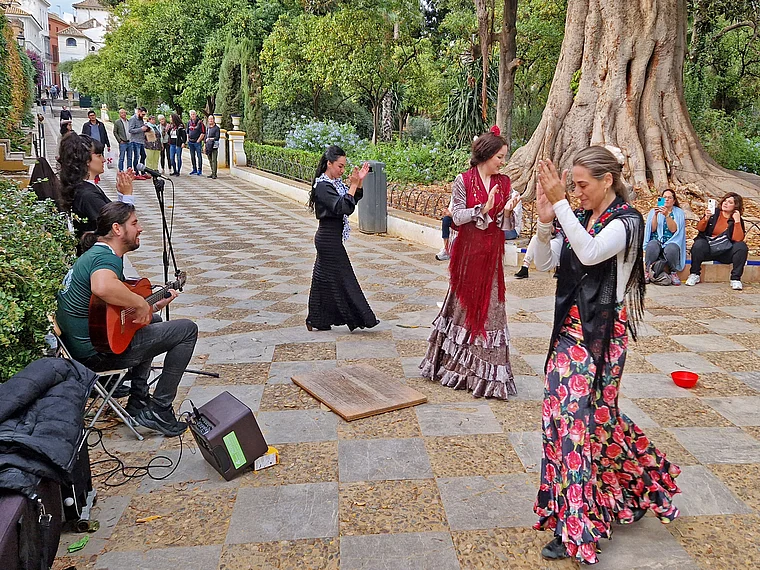 Sevilla Jardines de Murillo Flamenco