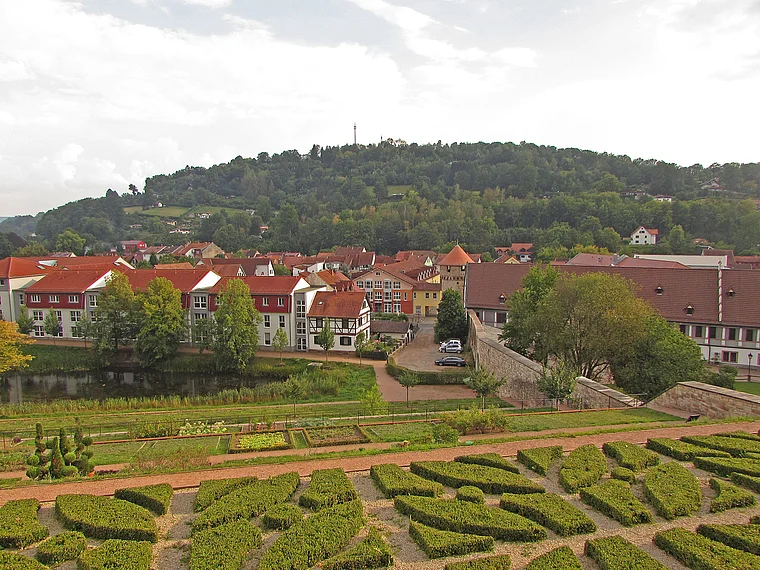 Schmalkalden Schlossgarten Aussicht
