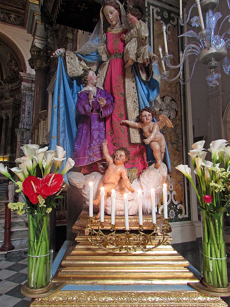 Amalfi Duomo Madonna