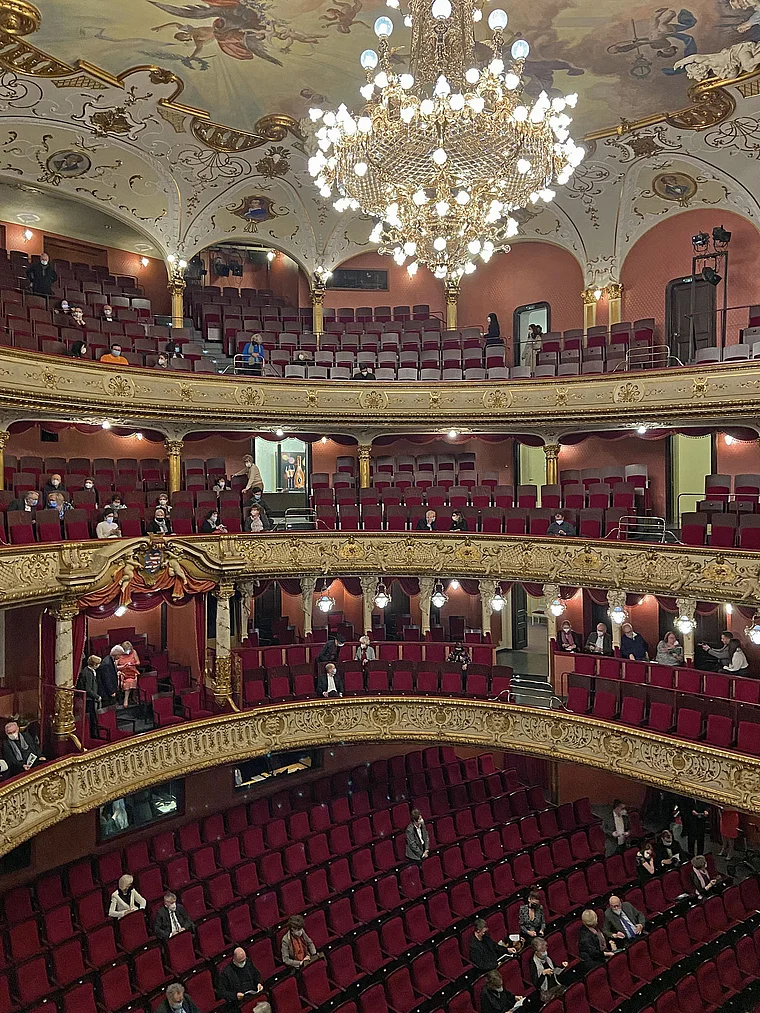 Wiesbaden Staatstheater Großes Haus innen
