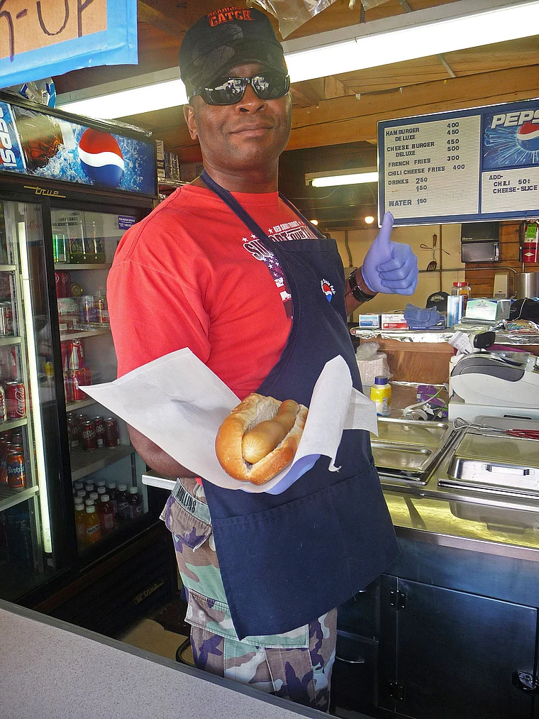 Alaska State Fair Hot Dog Stand