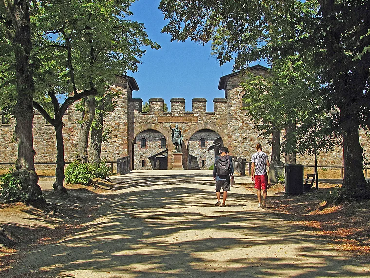 Bad Homburg Saalburg Sommer