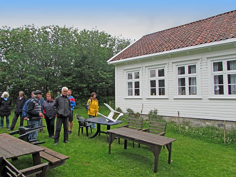 Norwegen Ramsöya Schule
