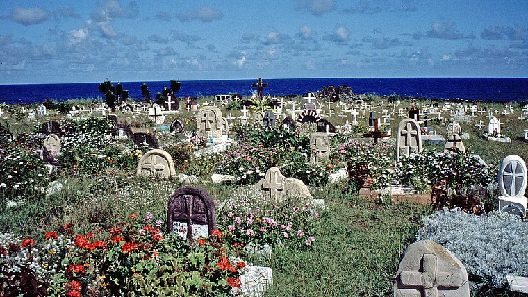 Osterinsel Friedhof