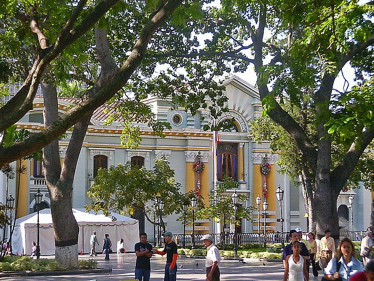 Venezuela Caracas Rathaus außen