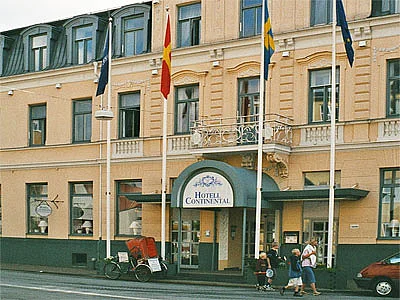 Südschweden Ystad Hotel Continental außen