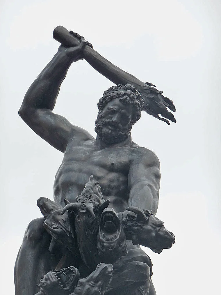 Augsburg Herkulesbrunnen nah