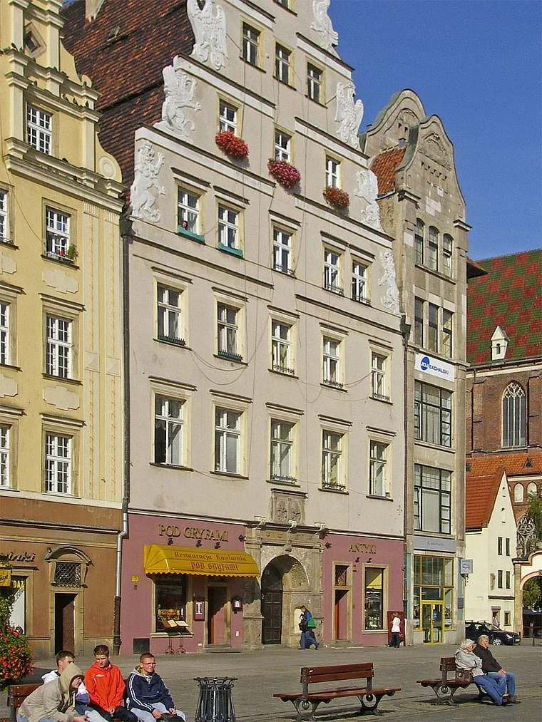 Breslau Haus unter den Greifen