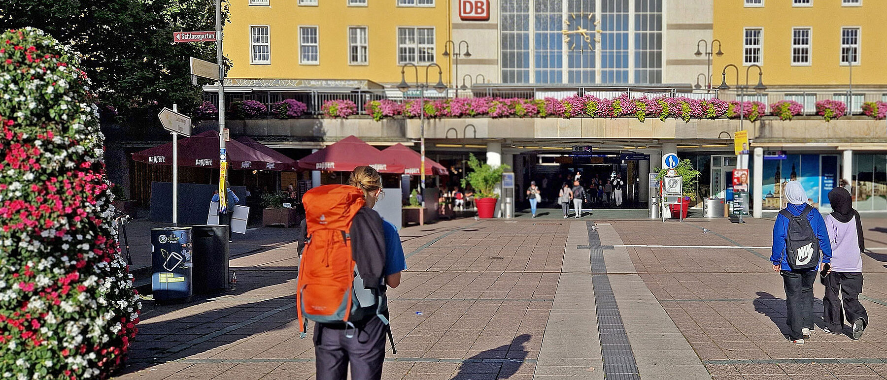 Fulda Bahnhof außen