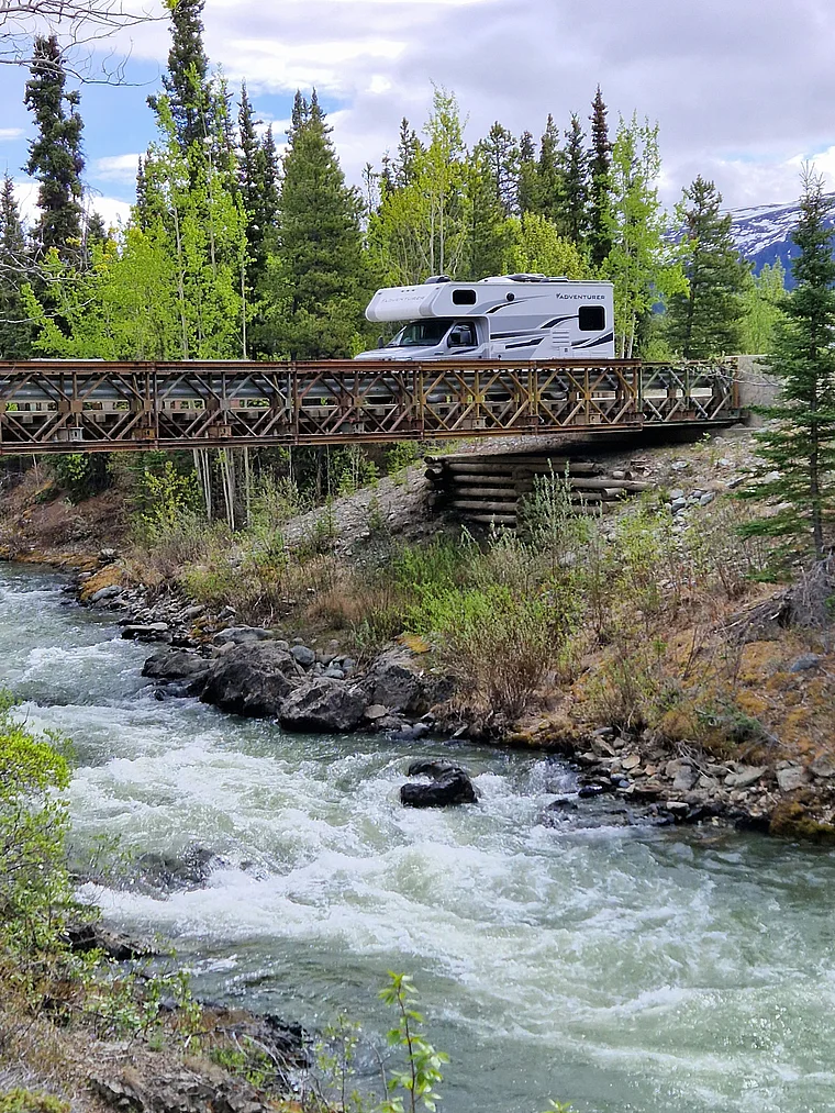 Kanada British Columbia Atlin Pine Creek
