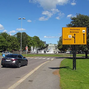 Sandefjord Wegweiser