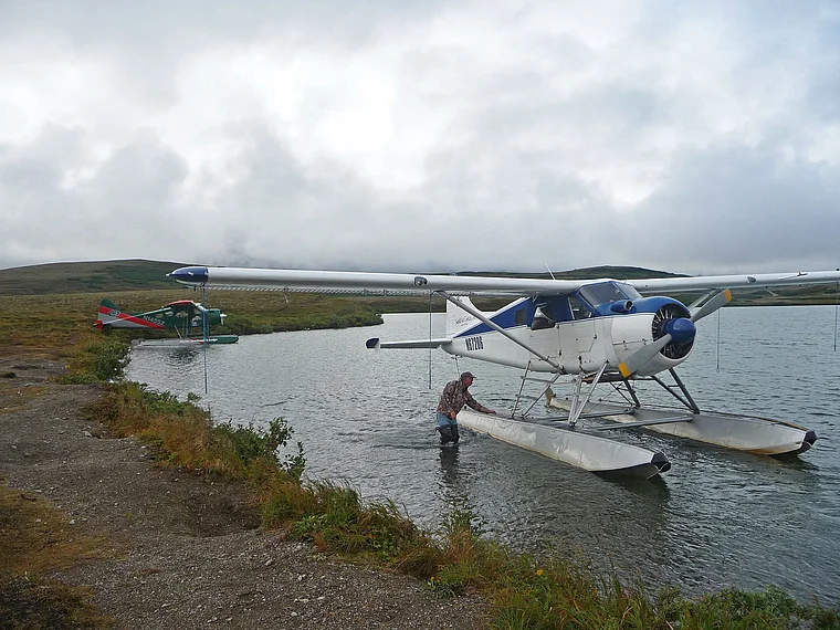 Alaska Katmai Wasserflugzeug