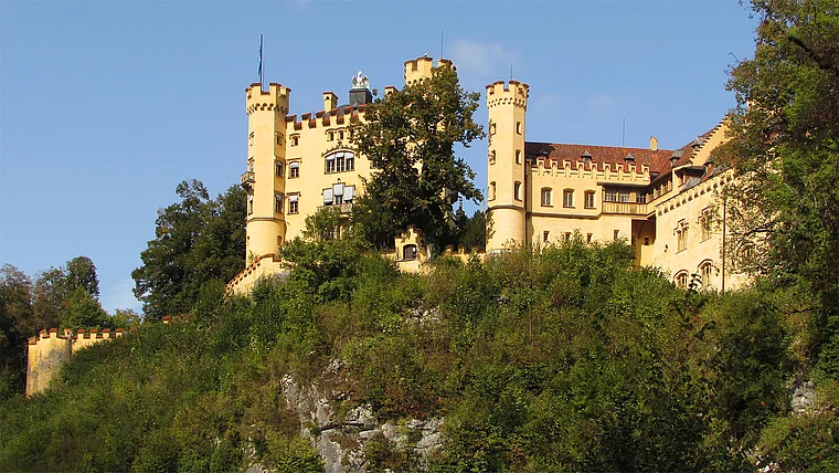 Schwangau Schloss Hohenschwangau außen