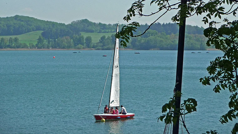 Laacher See Segelboot