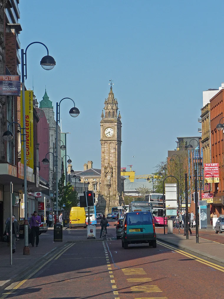 Belfast Albert Memorial Clock Tower