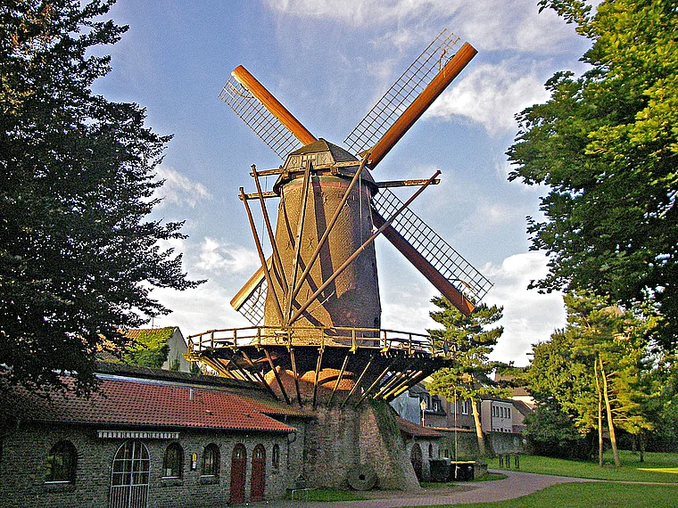 Xanten Kriemhildmühle Abendlicht