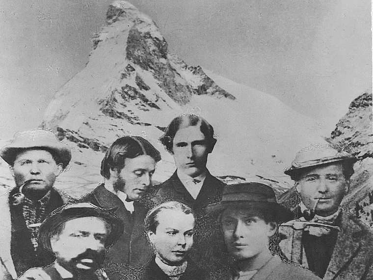 Matterhorn Foto Erstbesteiger