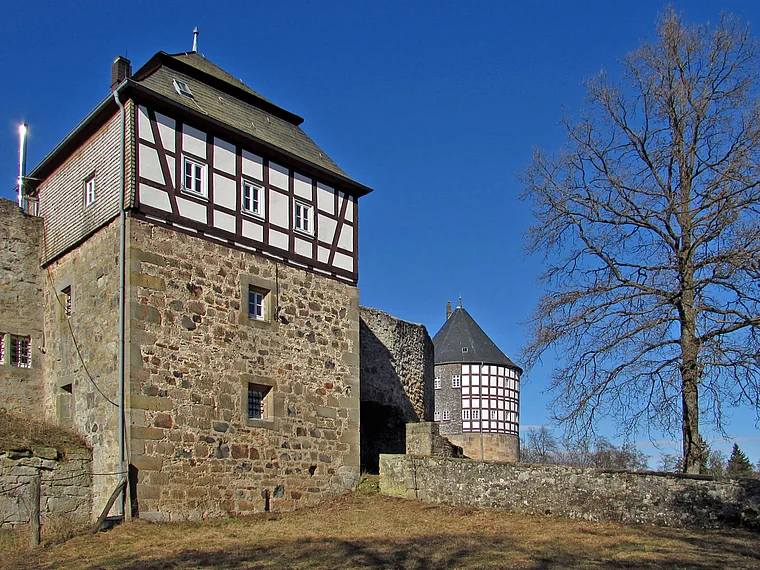 Breitenbach Burg Herzberg Kommandantenturm