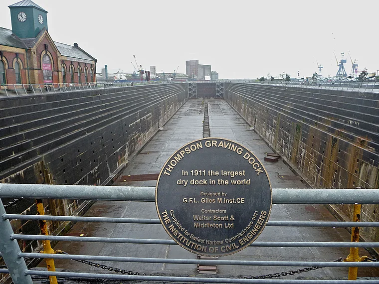 Belfast Titanic Trockendock