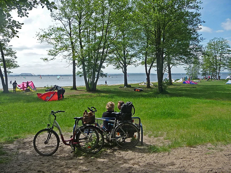 Steinhuder Meer Fahrradtour Rast