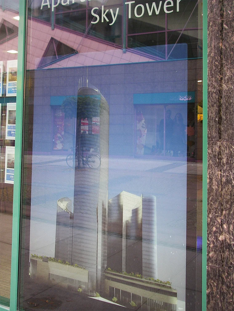 Breslau Skytower Entwurf