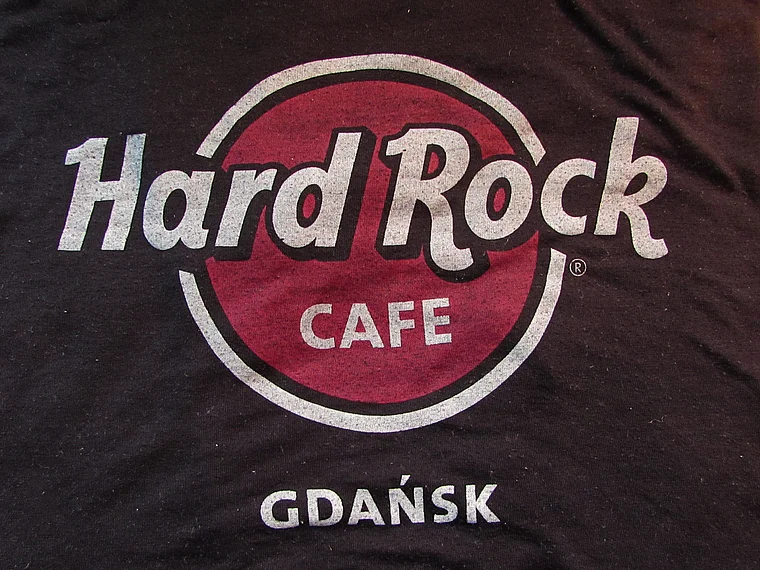 Hard Rock Cafe T Shirt Gdansk