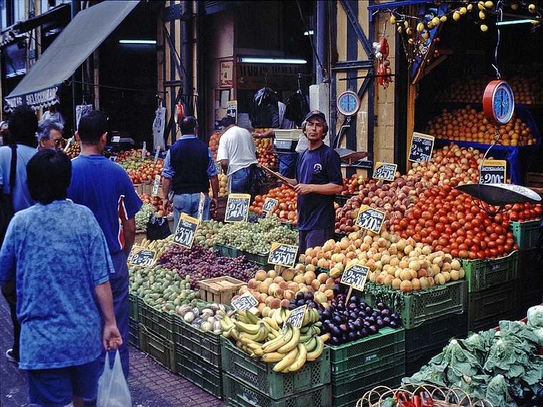 Chile Valparaiso Markt