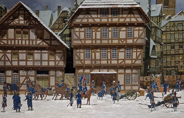 Eschwege Zinnfigurenkabinett Napoleons Truppen