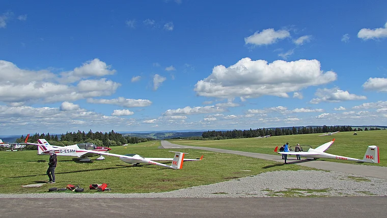 Gersfeld Wasserkuppe Segelflieger