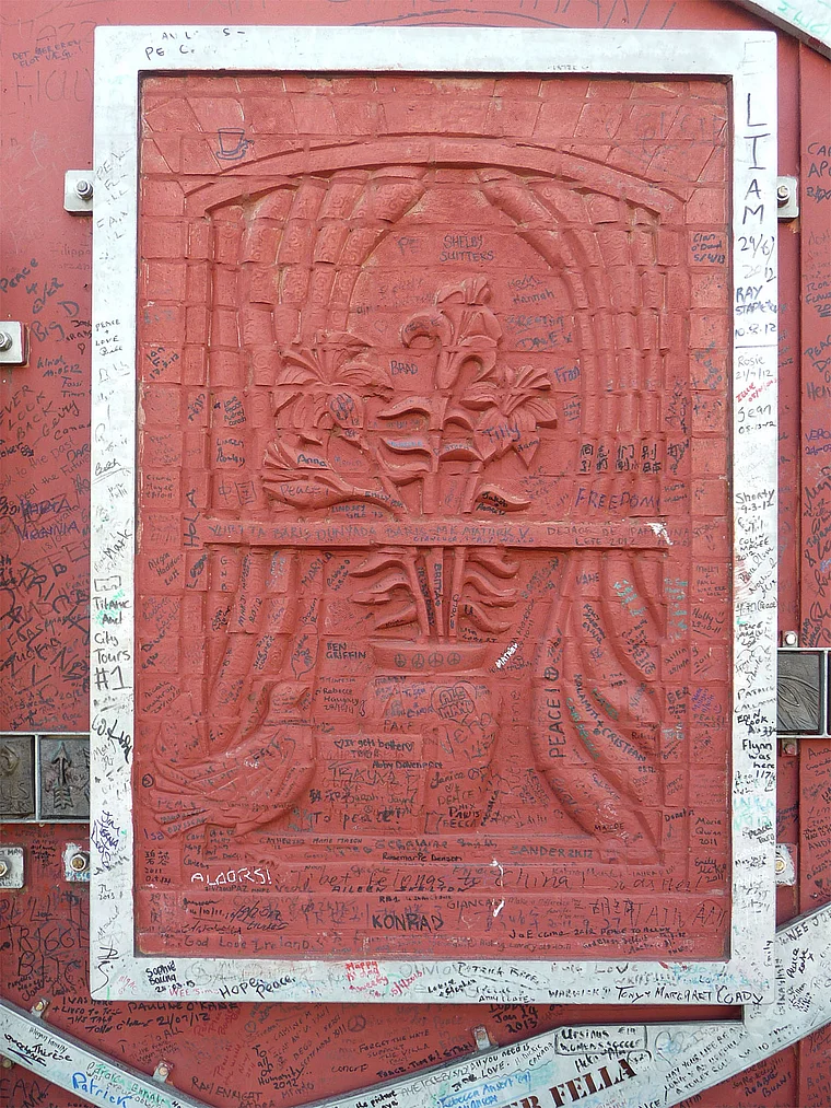 Belfast Peace Wall Detail