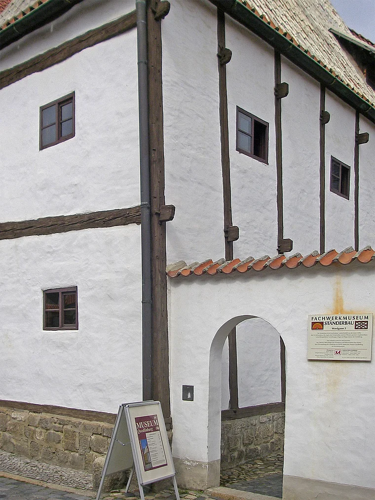 Quedlinburg Fachwerkmuseum Ständerbau