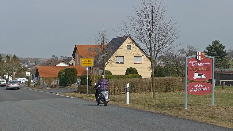 Vulkaneifel Berndorf Ortsschild