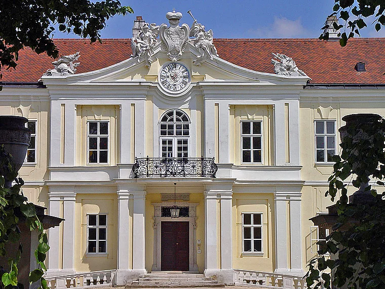 Weinviertel Wilfersdorf Liechtenstein Schloss Fassade