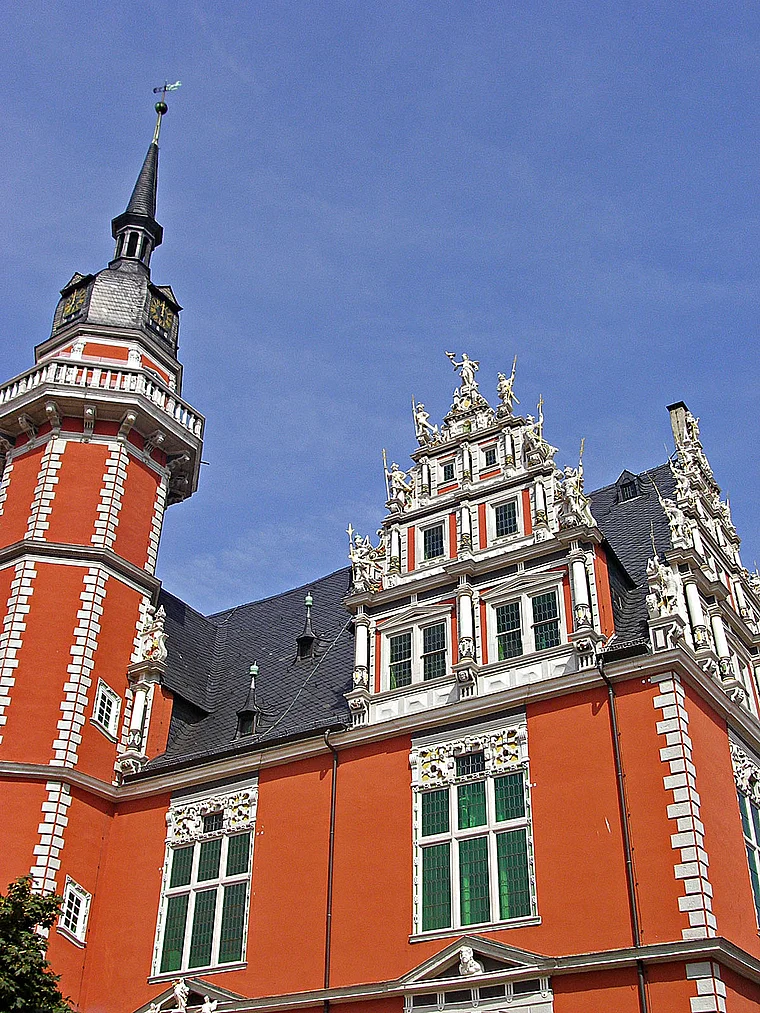 Helmstedt Universität Juleum Giebel