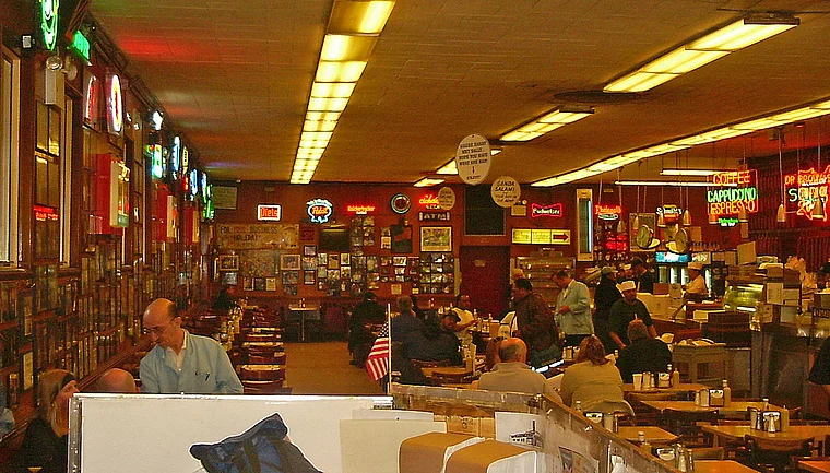 New York Katz' Delicatessen innen